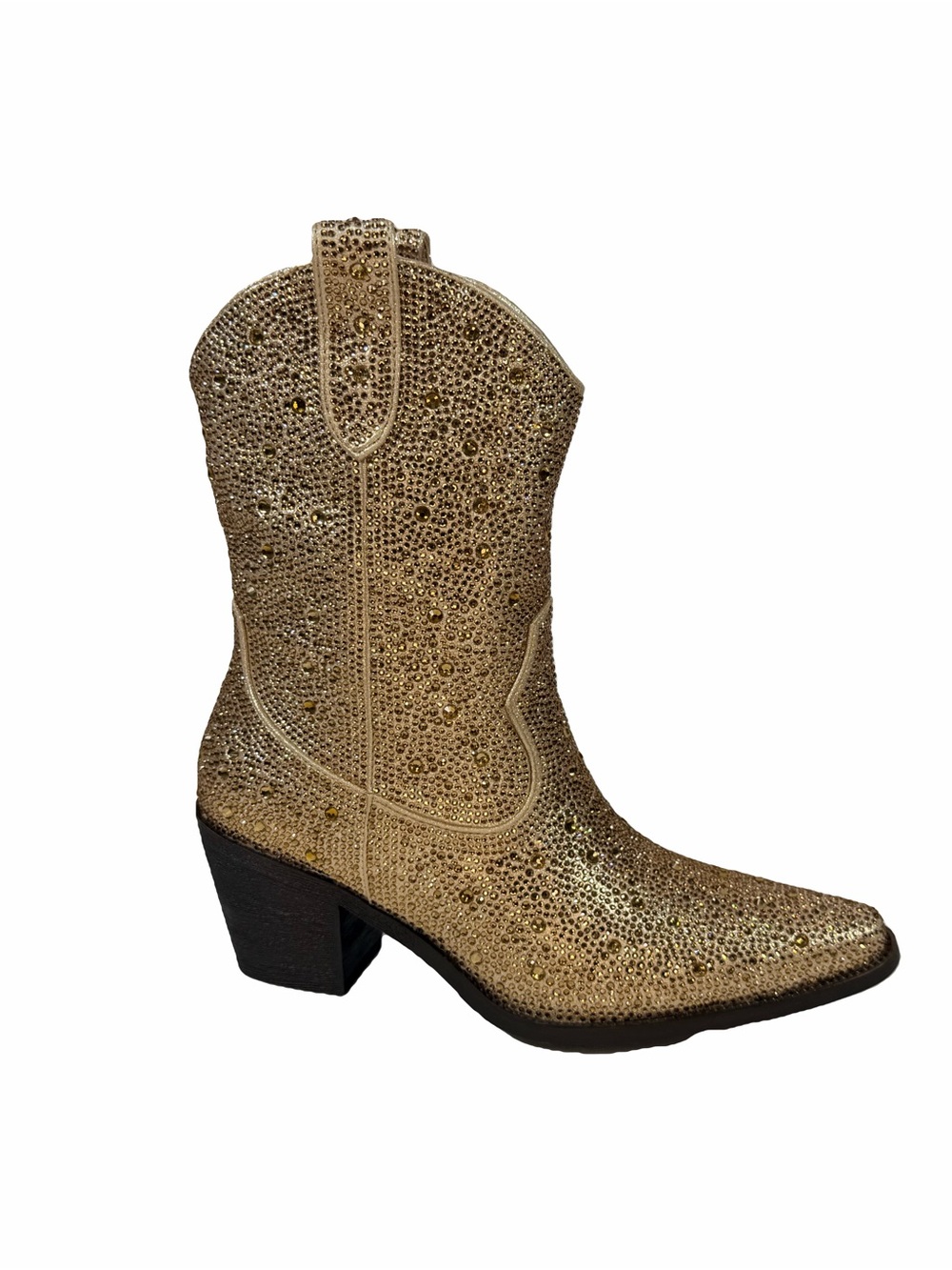 NWT Miss Miller Rhinestone Ankle Boots Size 6 Women's